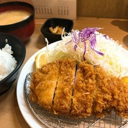 林SPFロースカツ定食