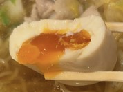 いい感じの黄身の煮玉子！