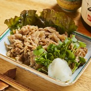 ブランド豚つまりポークのしぐれ煮