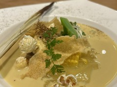 とうもろこし三昧のスープ