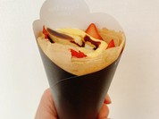 いちごバナナカスタードチョコ