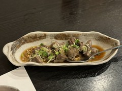 鶏レバーのポン酢