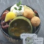 手作りケーキ 苺菜