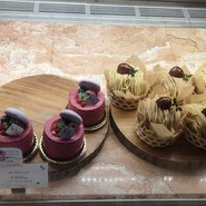 手作りケーキ 苺菜