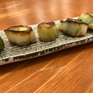 下仁田ねぎのバター焼き