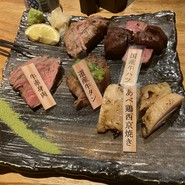 肉と炉ばた さんど。