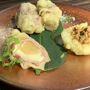 肉と天ぷら 石山NIKUKAPPOU