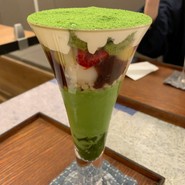 抹茶パフェ
