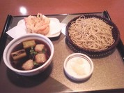 鴨だんご汁としょうが天