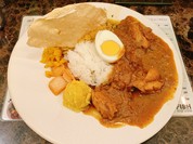 チキンカレー2種コンボ（➕mix豆カレー）