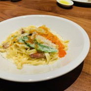 フィットチーネのパスタ