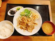しょうが焼き定食