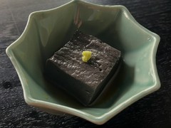 黒ゴマ豆腐