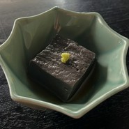 黒ゴマ豆腐