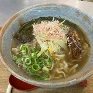 沖縄そば パパイヤとスブイ