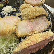 とんかつ5種（シャトーブリアン、ヒレ、肩ロース、ロース、サーロイン）