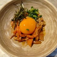 佐賀牛炙りユッケ