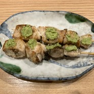 ささみわさび焼