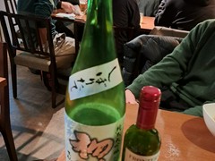 初孫とワイン