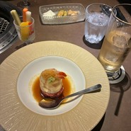 海鮮和牛ユッケ＆ピクルス