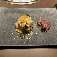 オリジナルポテトサラダとコーンビーフ