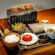 焼肉屋さんの極み牛タンハンバーグ