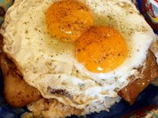 焼豚玉子飯