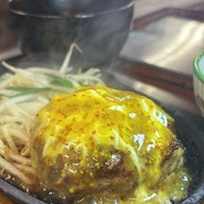 ハニーマスタードハンバーグセット