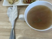 ランチの小鉢2品とスープ