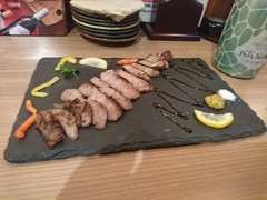 イベリコ豚のステーキ