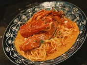 オマール海老のトマトクリームパスタ