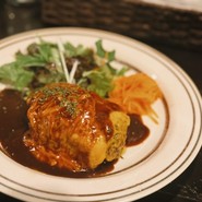 チェダーチーズハンバーグ