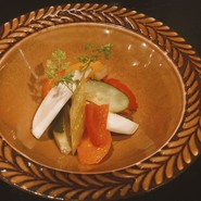 自家製ピクルス