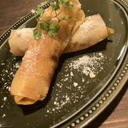 トマトピザ春巻き