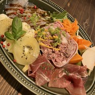 前菜の盛り合わせ