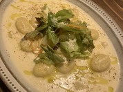 ゴルゴンゾーラチーズとポルチーニ茸のニョッキ