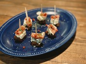 いちじくとゴルゴンゾーラチーズのピンチョス