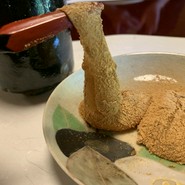 お菓子：自家製わらび餅