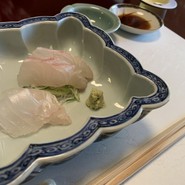 お造り：鯛　めいち