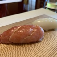 握り：トロ　新烏賊