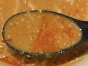 辛さの痺れが絶妙な担々スープ！