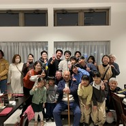 12月30日夜、計22名、美味しくて楽しい年の瀬を過ごすことができました、有難うございました。
