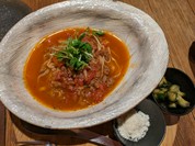 ミートソースパスタ