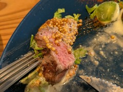 ＮＺ産ラムとパクチー フレッシュグリーントマトソース