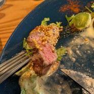 ＮＺ産ラムとパクチー フレッシュグリーントマトソース