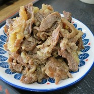 小皿肉盛り