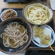 かけうどん小、かけそば小