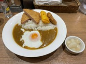 ハムカツMIXカレー