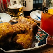 とうもろこしの唐揚げ