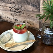 いちごのブランマンジェ